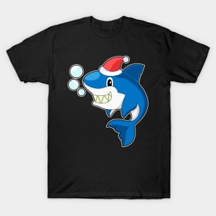 Shark Christmas Christmas hat T-Shirt